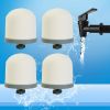 Huining Ceramic Dome Water Filter with Coconut Shell Activated Carbon Inside, for Water Pre-Filtration Unit Filter Media Replacement 0.15 to 0.5 Micro